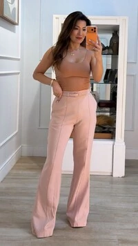 Regata Malha Decote Em U Aline Alças Largas