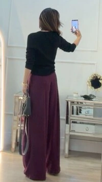 Blusa Tricot Manoela Punhos E Barrado Canelados