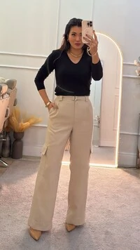 Blusa Tricot Piettra Losangos Com Detalhes De Nervuras