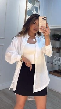 Shorts Saia Pamela Bolsos Com Nervura