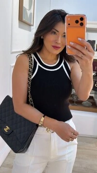 Regata Tricot Bicolor Melissa