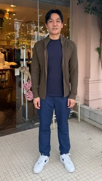 Suéter Tricot Pedro Gola Alta Zíper Frontal