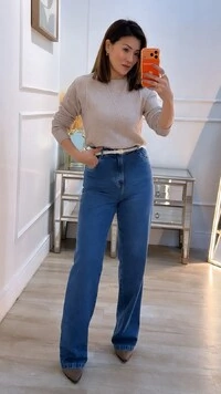 Blusa Tricot Texturas Em Losango Mirella Trançado Diagonal