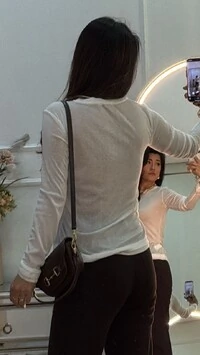 Blusa Mangas Longas Miriam Detalhe Vivo Bicolor
