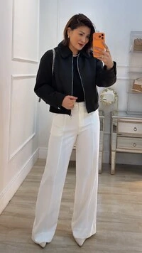 Jaqueta Casaco Suede Giovana Gola Ovelhinha