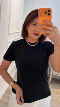 Blusa De Malha Joyce Texturas Caneladas