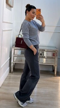 Blusa Tricot Pandora Corações Em Relevo Frontais E Nas Mangas