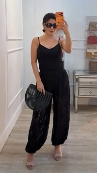 Blusa Regata De Renda Jasmine Decote V