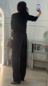 Blusa tricot Texturizada Suely Punhos E Barrado Largos Canelados