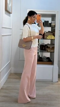 Blusa Tricot Mangas 3/4 Michelle Detalhe Em Nuvem