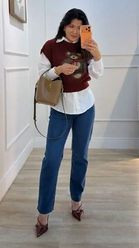 Tricot Amplo Toy Mangas Curtas