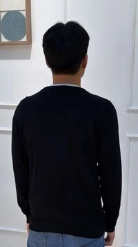 Blusa Tricot Básica Rafael Mangas Longas