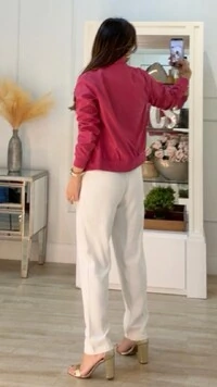 PRÉ-VENDA ENVIO ESTIMADO 28/11 Jaqueta Corta Vento Amabel Elastico No Barrado