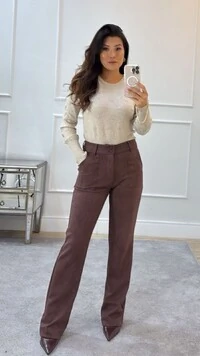 Blusa Tricot Yolanda Com Texturas Em Losangos E Relevo