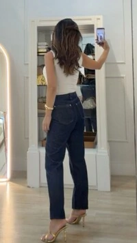 Blusa Com Bojo Canelada Heloize Detalhe Fivela Dourada Na Alça