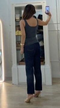 Regata Malha Decote Em U Aline Alças Largas