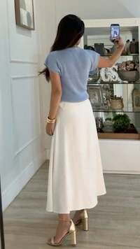 Blusa Ampla Tricot Julie Gola Canoa