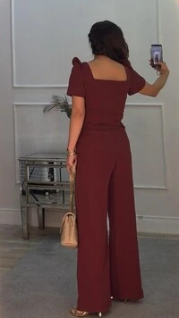 Blusa Cropped Alfaiataria Loryn Babado Nos Ombros