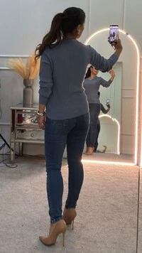 Blusa Tricot Canelado Solange Decote V