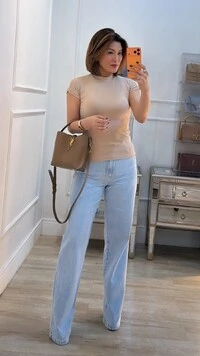 Blusa Muscle Malha Canelada Sheila Gola Alta