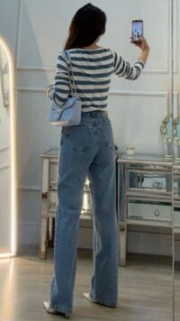 Blusa Listrada Dafne Detalhe De Prega Frontal
