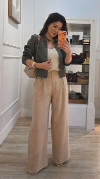 Jaqueta Suede Gola Alta Amora Botões E Zíper Prata