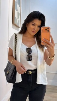 Twin Set Tricot Mariana Kimono & Regata