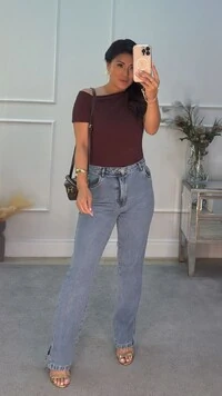 Blusa Malha Layla Ombro Vazado Detalhe Pregas