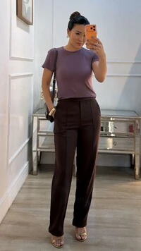 Blusa Básica Gisele Gola Careca