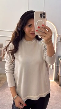 Poncho Tricot Jucy Gola Careca Com Detalhe Fuzzy