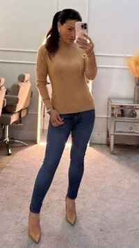 Blusa Charrarrel Tricot Polly Losangos Texturizados