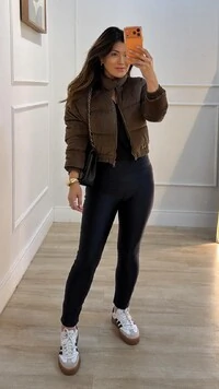 Jaqueta Bomber Veludo Cotelê Rebeca Pespontos Na Horizontal