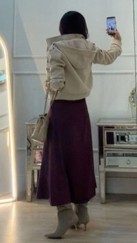 Jaqueta Casaco Curto Ellie Lã Batida Com Martingale Nos Ombros