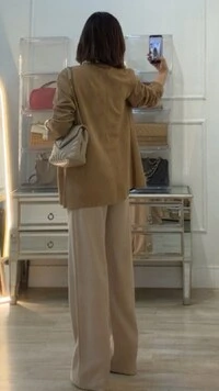 Maxi Cardigã Casaco Suede Suelen