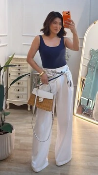 Regata Malha Decote Em U Aline Alças Largas