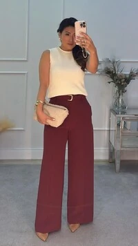 Blusa Colete Tricot Canelado Halley Detalhe Gola Enrolado