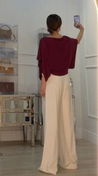 Blusa Ampla Texturizada Glaucia