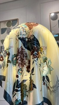 Lenço Acetinado Estampado