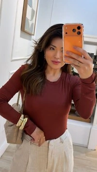 Blusa Malha Manga Longa Juliana