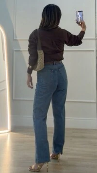 Maxi Camisa Talita Com Pregas Nos Punhos