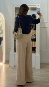 Maxi Camisa Detalhe De Pregas Nos Punhos E Posterior