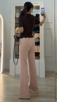 Blusa Tricot Mangas 3/4 Michelle Detalhe Em Nuvem