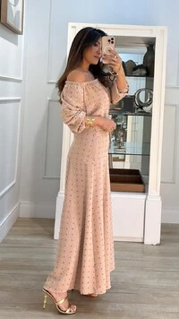 Conjunto Pipoquinha Renata Blusa Ombro À Ombro E Saia