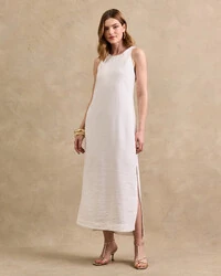 Vestido Longo Cavada Megan Fendas Laterais