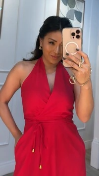 Vestido Midi Frente Única Agatha Bolsos Frontais