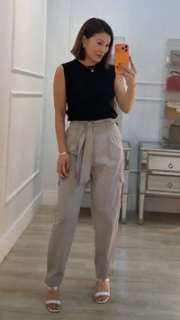 Blusa Regata Tricot Luana Com Entremeios