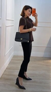 Blusa Tricot Canelado Assimétrica Catherine