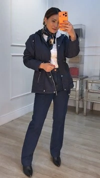 Lenço Acetinado Estampado Com Fivela E Elos