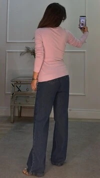 Sueter Tricot Catarina Texturizado Decote V