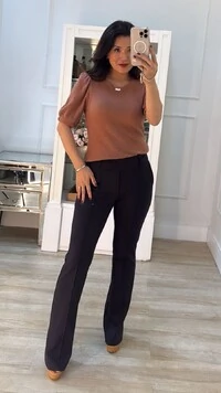 Blusa Tricot Amanda Mangas Princesas